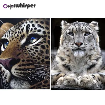 

Diamond Painting Full Square/Round Drill Leopard 5D Daimond Painting Embroidery Cross Stitch Mosaic Picture Z791