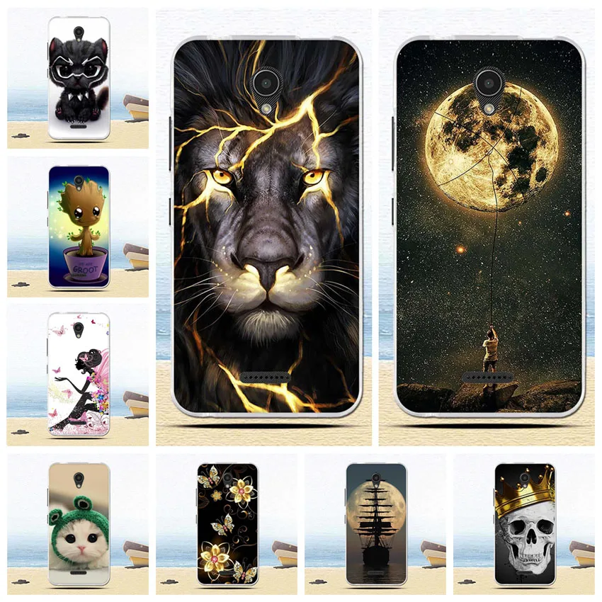 

Case For Lenovo A1010a20 A2016a40 Soft Silicone TPU Fashion Cartoon Pattern Painting Back Cover Case For Lenovo A1010 A Plus