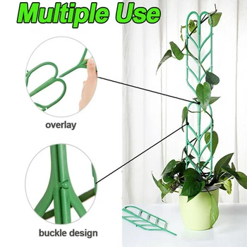 

Supplies Support Frame Universal 6Pcs Plastic Plant Flower Stand Rack Mini