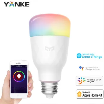 

2020 New Yeelight Smart LED Bulb 1S RGB Colorful E27 WIFI APP MiHome Homekit Voice Remote Control Global for Xiaomi Smart APP