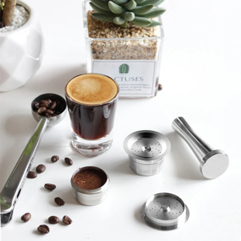 Кофейная капсула для K-Fee практичная нержавеющая сталь кофе тампер многоразовая капсула для кофе Pod чашка многоразовый фильтр для кофе