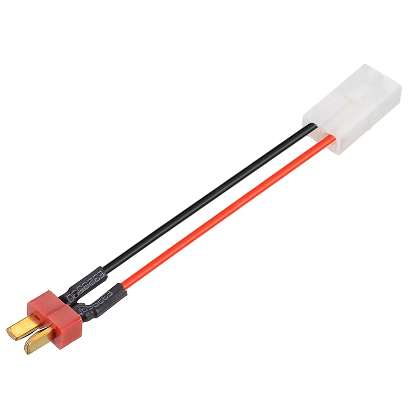 1pcs 10cm Lithium Battery MaleT-plug to Female Connector Charging Head Connector RC Connector Cable RC Accessories