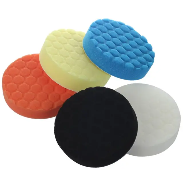 Kit de almohadillas de pulido para coche, 5 pulgadas (125mm), paquete de 5 uds. 2