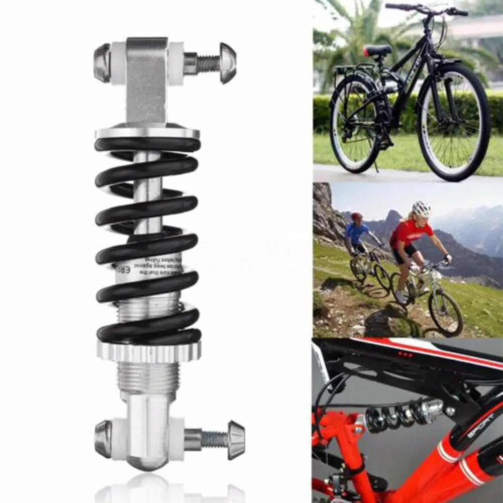 Mountain bike shock absorber bicycle central frame rear spring bicycle parts stainless steel large spring folding