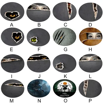 

2020 home decoration accessories Halloween Horror Eye Comfort Flannel Living Room Children's Room Carpet 60cm room decoration