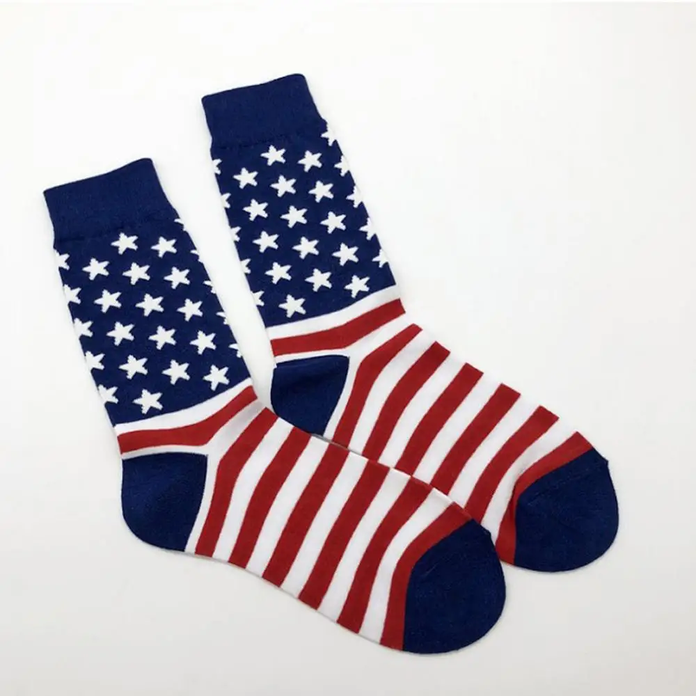 2 шт./пара Дональд Трамп носки с забавным принтом для взрослых Повседневное нескользящих носочков 3D накладные волосы нескользящих носочков носки в стиле хип-хоп носки - Цвет: A5