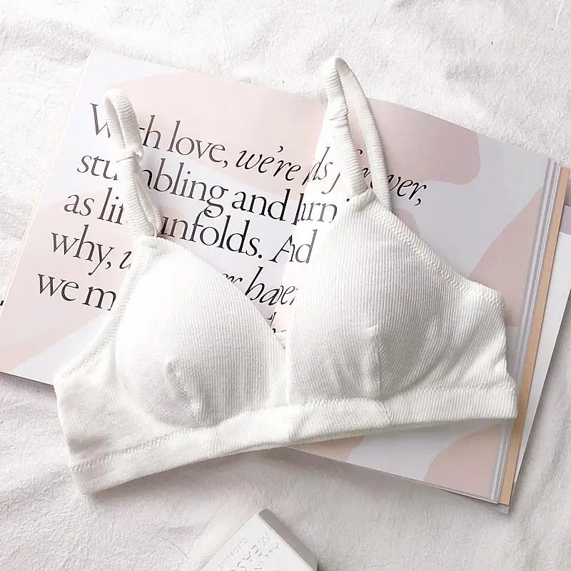 Летний бюстгальтер Пуш-Ап Топ Женская труба для фитнеса Топы Bralette тонкий бесшовный бюстгальтер без косточек без спинки бесшовные бюстгальтеры нижнее белье - Цвет: Белый