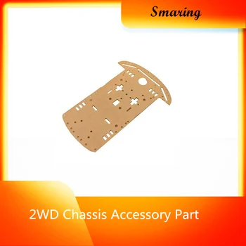 

Official smarian Acrylic Car Panel for 2WD Chassis Accessory Part Frame Bracket Diy Wheeled Robotic Car Chassis Diy RC Toy Kit