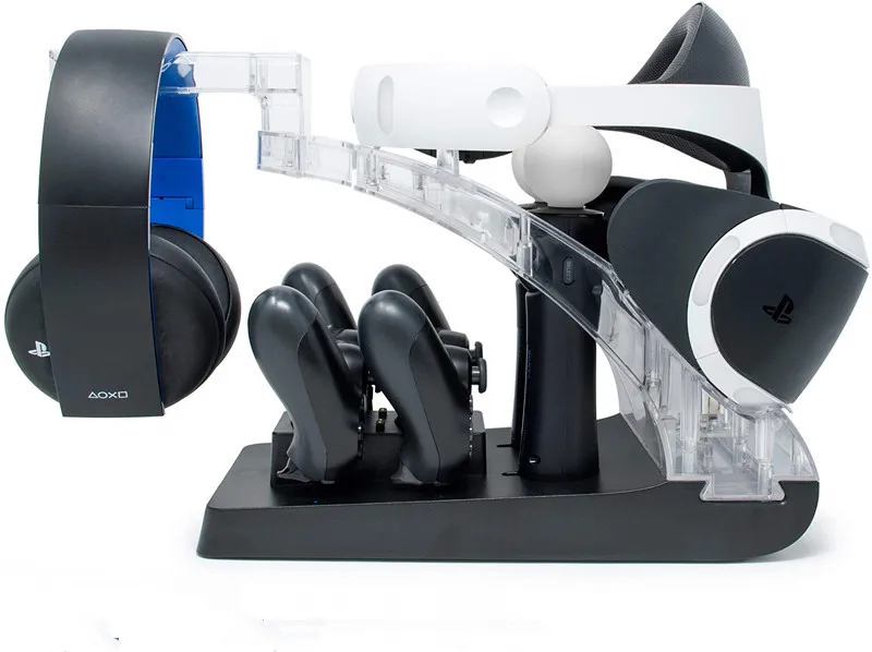 Ps vr держатель PS4 ручка двойное зарядное устройство s ручка перемещения двойное зарядное устройство s PS4 многофункциональная база PS3 движение фиксированное зарядное устройство
