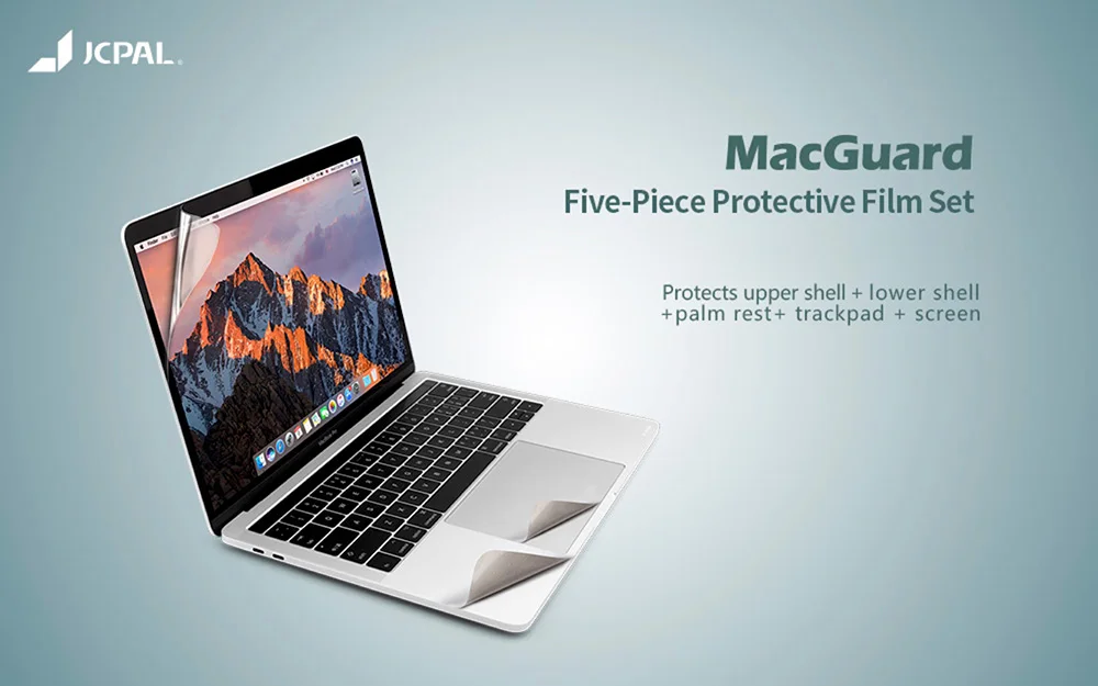 Download Jcpal Macguard Complete Protective Film Set For Macbook Pro 13 With Touch Bar 5in1 Skin Full Body High Quality Protector Laptop Skins Aliexpress