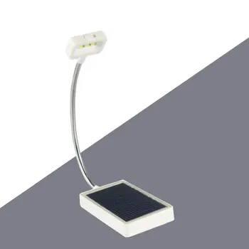 

New Fast Shipping USB Charging 3LED Solar For Reading Desk Bedside Book Light Lamps White Household Outdoor Portablen