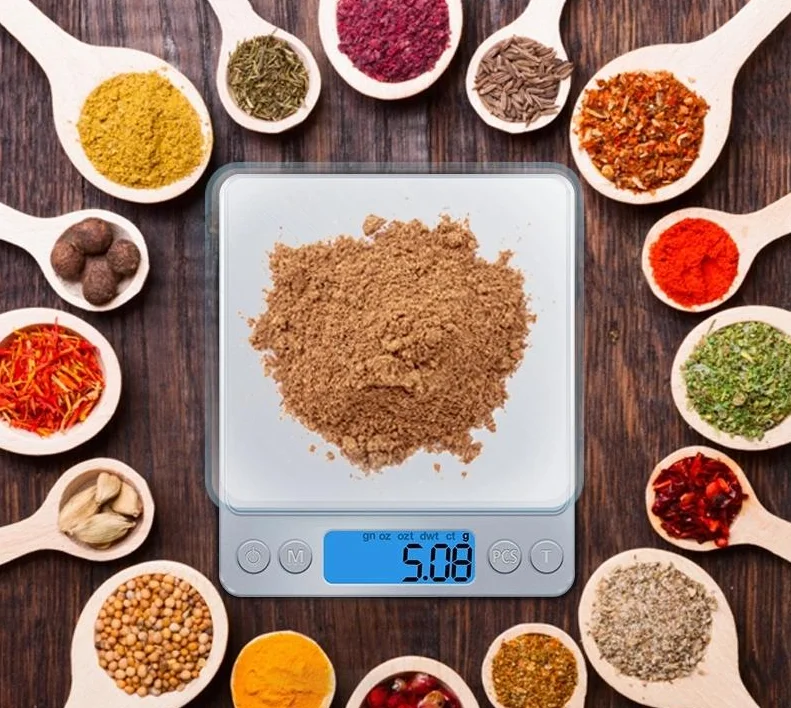 500g/0.01g Digital kitchen Scales Portable Electronic Scales Pocket LCD Precision Jewelry Scale Weight Balance Kitchen accessori