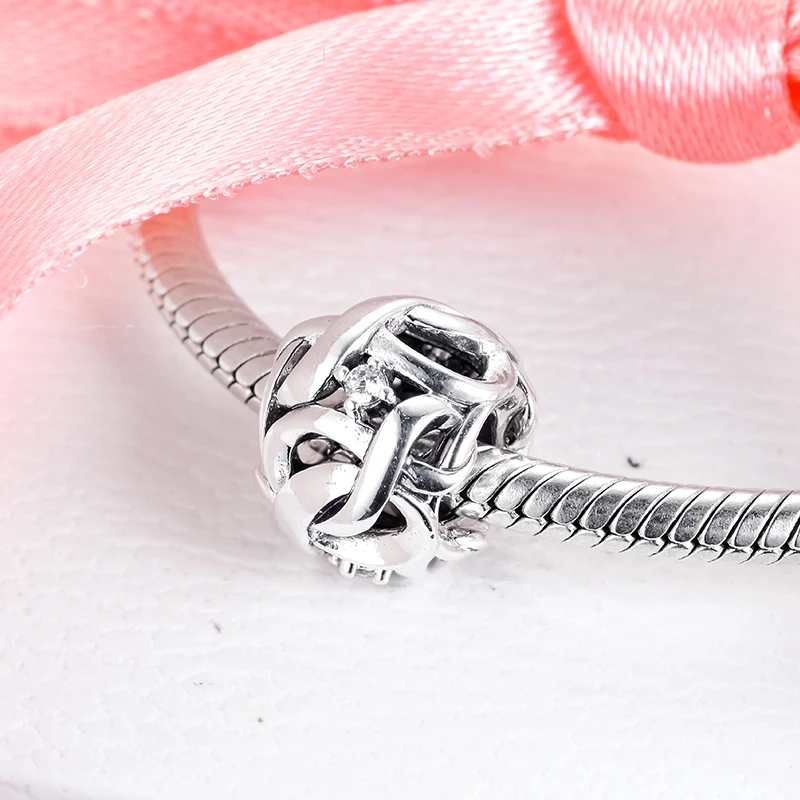 Openwork-Woven-Infinity-Charm-Women-925-Sterling-Silver-Charm-Beads-for-Jewellry-Making-Valentine-Day