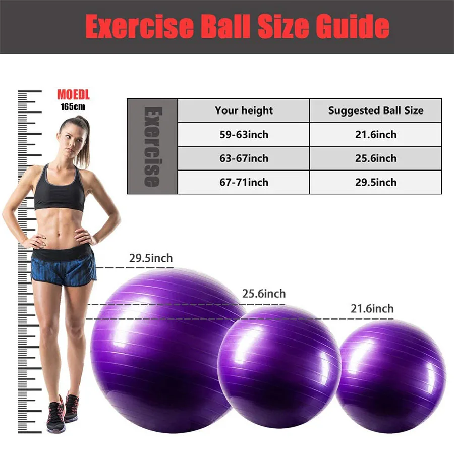 Yoga Ball Size Chart ubicaciondepersonas.cdmx.gob.mx