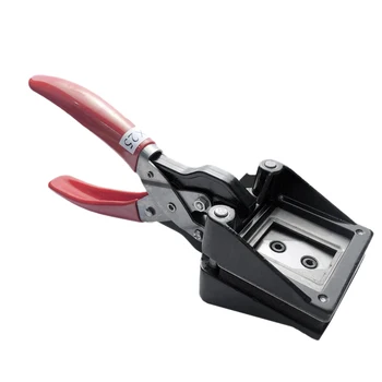 

ABSF 32 X35 Mm Hand Held Actual Cut Paper Punch Circle Cutter Id License Photo Cutter