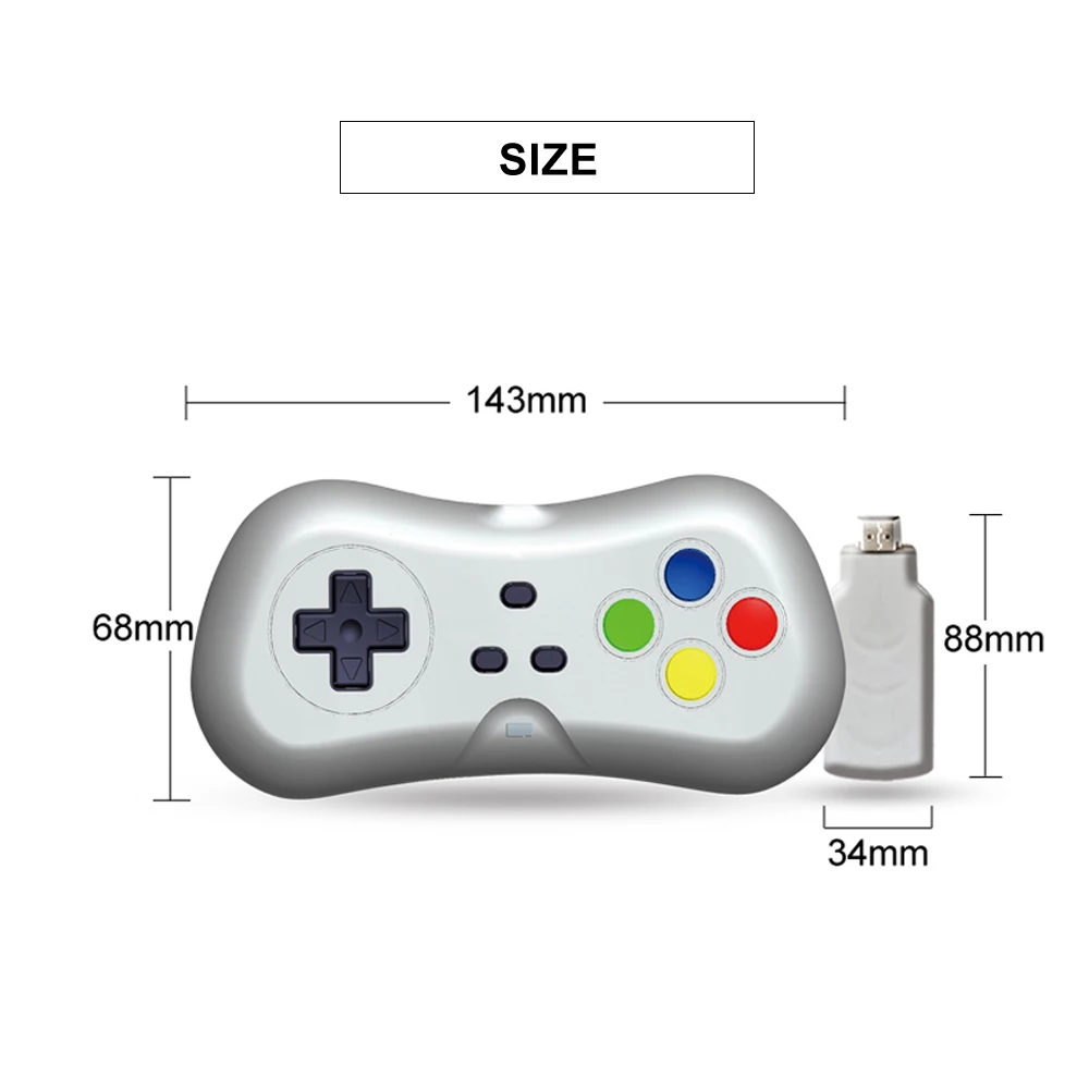 Новейшая WG01 Мини ТВ игровая консоль 2,4G HD беспроводной игровой ключ беспроводной контроллер геймпад 1080P встроенный 200 игр двойная версия
