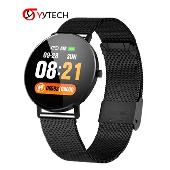 

SYYTECH New F25 Smart Watch Metal Belt Full Touch Screen Heart Rate Blood Pressure Monitoring GPS Sports Smart Bracelet