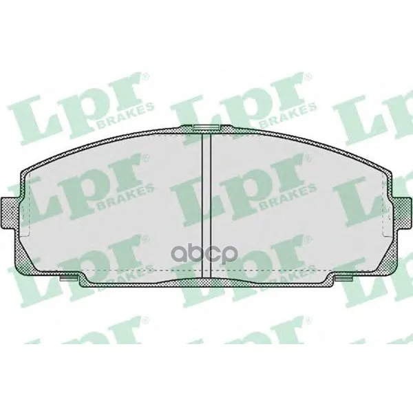 Колодки Тормозные Toyota Hiace 2.0-2.7 84- Передние Lpr 05p577 Lpr арт. 05P577