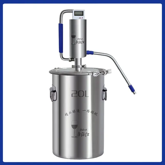 20L Home Moonshine Kis Lepárló, Otthoni Sörfőző Berendezések, Vodka, Pálinka, Whisky És Alkohol Sörfőzés - Image 2