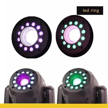 

10 lot led 100w moving head spot wash led ring rgb gobo lyre moving heads led spot 100watt