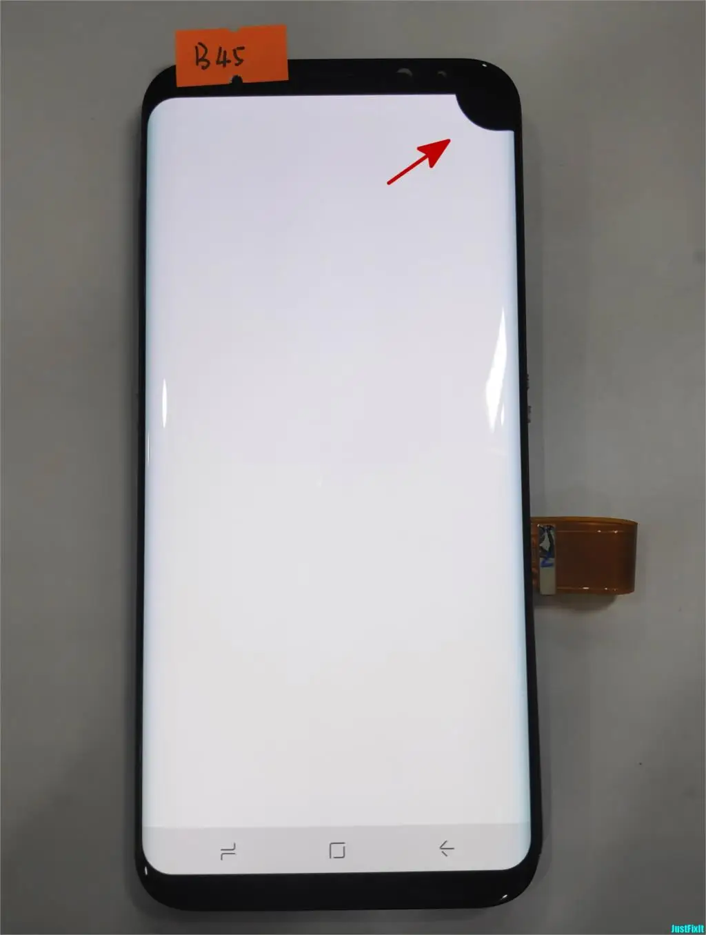 B45 Super AMOLED для samsung Galaxy S8 plus S8+ G955 G955F g955u S8plus дефект ЖК-дисплей с сенсорным экраном дигитайзер 6,2'' - Цвет: B45
