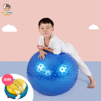 

Happymaty Fitness Ball Balance Fitball Exercise Pilates Parents and Children Home Yoga Balls Massage Touch Balls 65cm 75cm 85cm