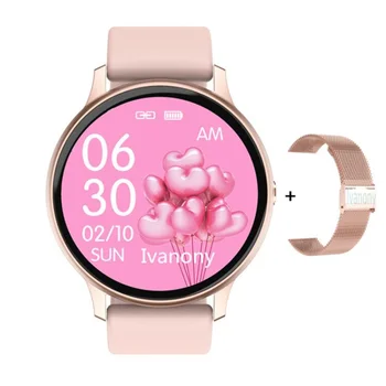 

Full Touch Smart Watch Women DT88Pro Heart Rate Monitor Blood Pressure Oxygen Waterproof Smartwatch Men Connect IOS Android