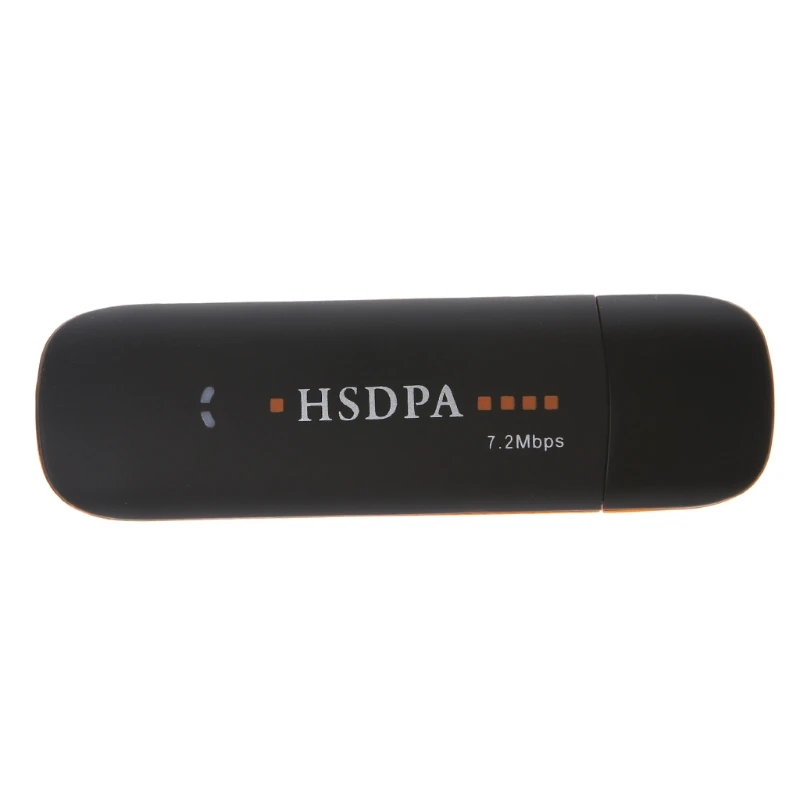 HSDPA USB STICK SIM Modem 7.2Mbps 3G Wireless Network Adapter with TF SIM Card 