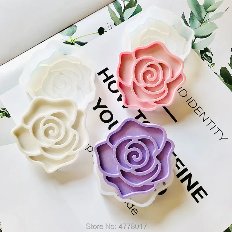 Ins Горячая Роза ароматизированный восковый лист формы для ароматический