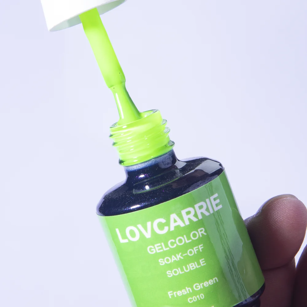 LOVCARRIE 15 мл УФ гель для ногтей неоновый цвет оранжевый красный косметика лаки Vernis