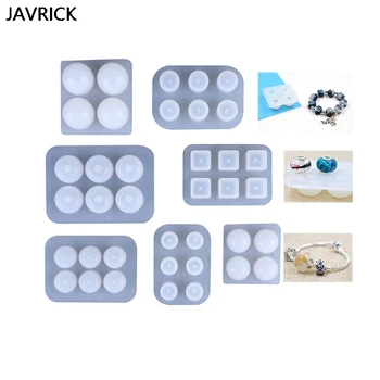 

1 Set UV Resin Silicone Mold DIY Handmade Beads Epoxy Molds Pendant Jewelry Crafts Making Tools Accessories