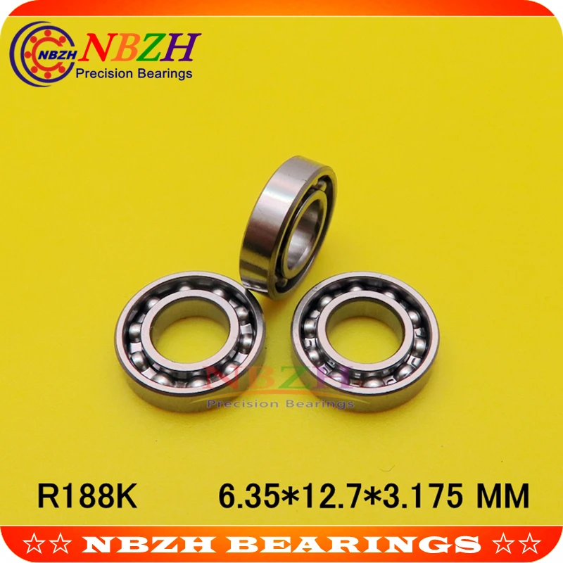 R188 открытый 1/4 &quotx 1/2&quot x 1/8 &quotдюймов 6 35*12 7*3 175 мм открытая Метрическая миниатюрюра