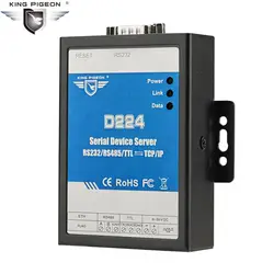 Последовательный порт RS485 RS232 ttl для Ethernet RJ45 Модуль сервера устройств RTU для Modbus TCP протокол