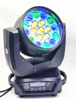 

Professional DJ Stage Machine DMX512 Zoom Beam Circle Control Head / LED Beam Wash LED Bar 19x15W RGBW / LED Zoom Light
