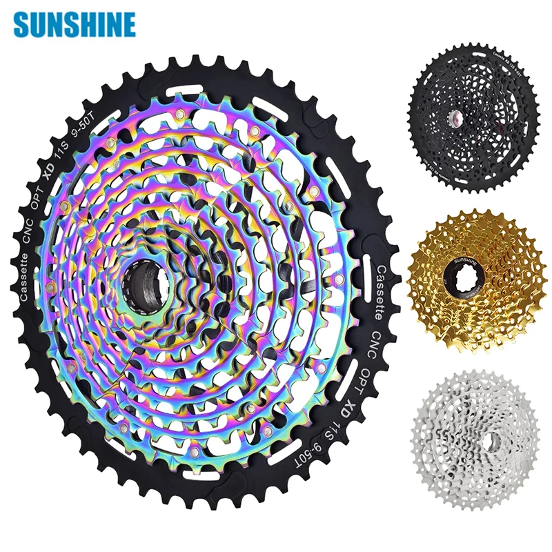 SUNSHINE Mountain Bike Gear Accessories Ultra-Light All-Steel Lightweight 12-Second 12-Speed Sprocket Ultimate Version | Спорт и