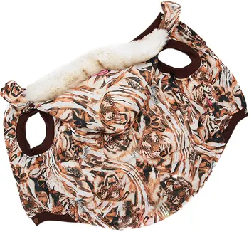

FOR MY DOGS FOR MY DOGS jacket for dogs Tigers brown FW603-2018
