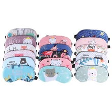 1pc Sleeping Mask Eyepatch Eye Cover Cotton Creative Lovely Cartoon for Eye Travel Relax Sleeping Aid Eye Patch Shading Eye Mask