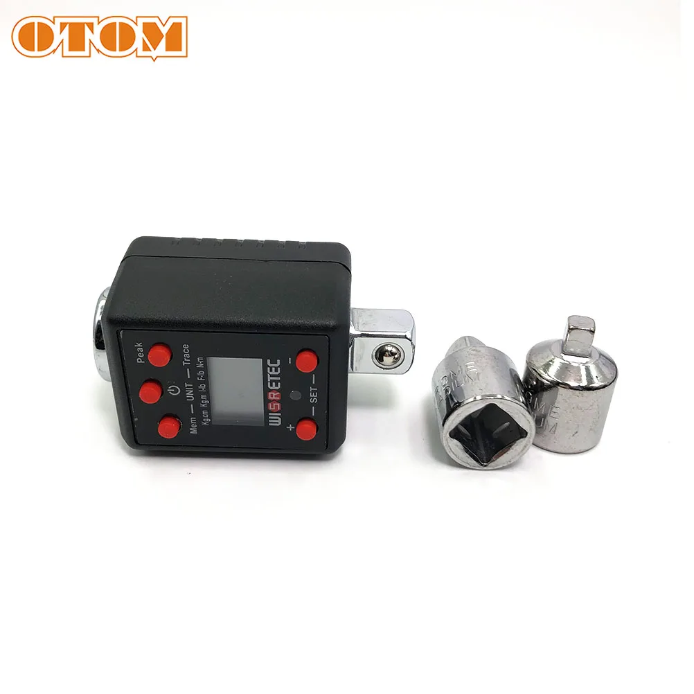 OTOM WRG4 -200S Digital Torque Wrench 1/2" Adjustable Measurement Adapter With Buzzer And LED Flash Notification Car Repair Tool