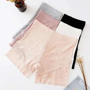 

New summer ladies threaded high waist three-point plus file without wearing underwear women are underwear