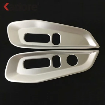 

For CRV CR-V 2017 2018 2019 Carbon Fiber Seat Adjustment Cover Trim Sticker Car Interior Decoration Accessories