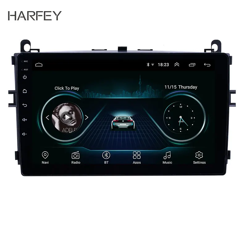 Harfey автомобильный Android 9 1 Navi &quotHD gps радио для Baic E серии E130 E150/EV 2016 2017 сенсорный