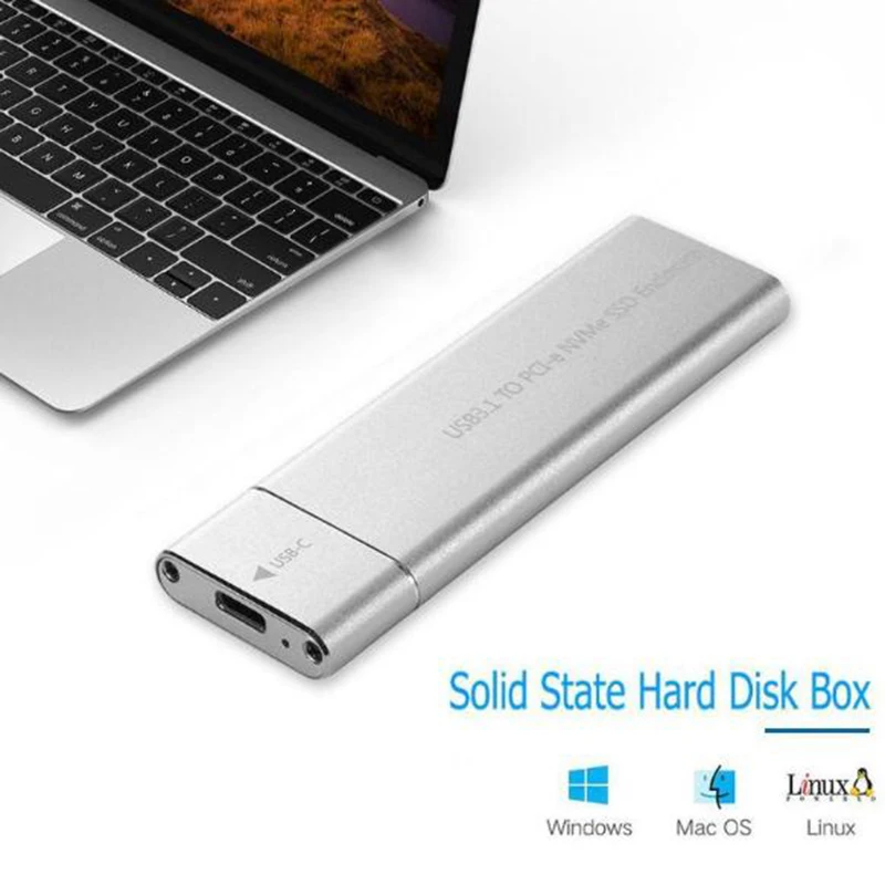 USB 3,1 к M.2 NVME NGFF диск PCIe SSD корпус NVME M2 M-Key к type C твердотельный корпус адаптера