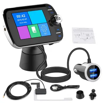 

Car Bluetooth DAB Digital Radio FM Transmitter Receiver Adapter Hands-Free Mp3 Player Car Accessories