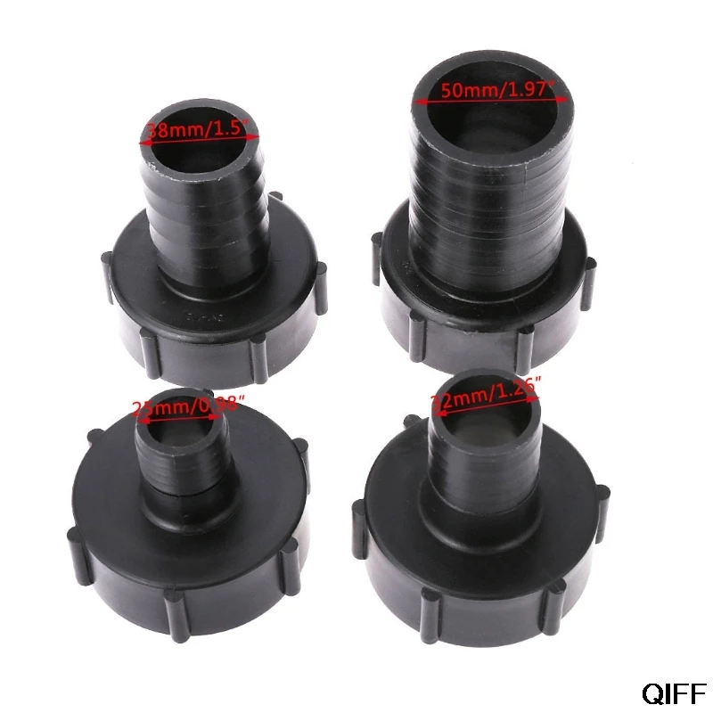 Drop Ship&Wholesale 275 330 Gallon IBC Tote Tank VALVE ADAPTER 2.36" Coarse Thread NPT Adapter Aug. 8