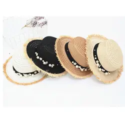 Соломенные солнцезащитные шляпы повседневные широкие поля кепки широкие с полями, солнце шляпы Приморский летние ковбойские шляпы