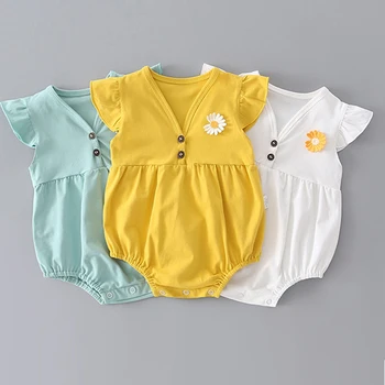 

Baby Girls Clothes Summer Cartoon Baby Bodysuit Sleeveless Baby Romper Newborn Clothes For Girls Jumpsuit Clothes 0 3 6 24 Month