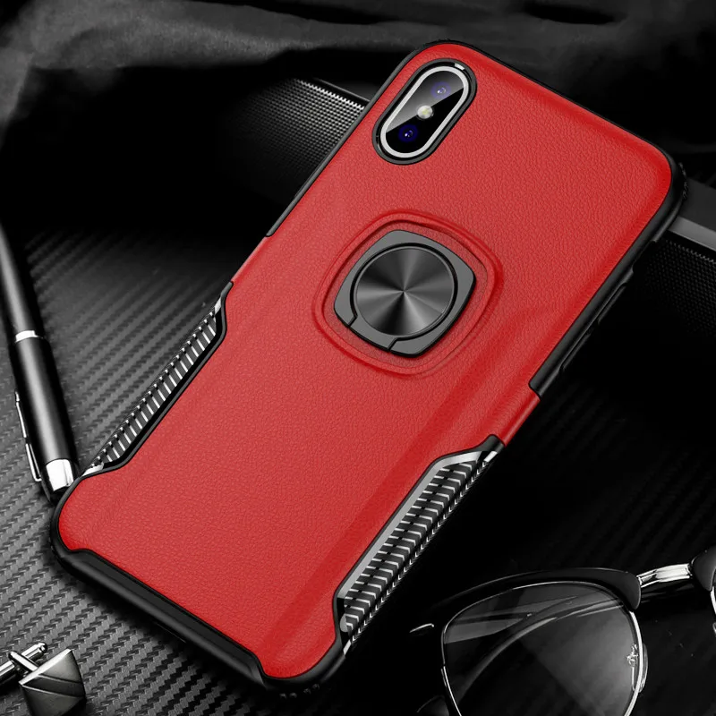 Роскошные противоударные прочные защитные силиконовые чехлы для iPhone X XS Max XR 7 8 6 6s
