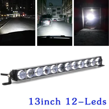 

13 inch LED Work Light Replacement Set Parts Car Truck White 10-30V DC