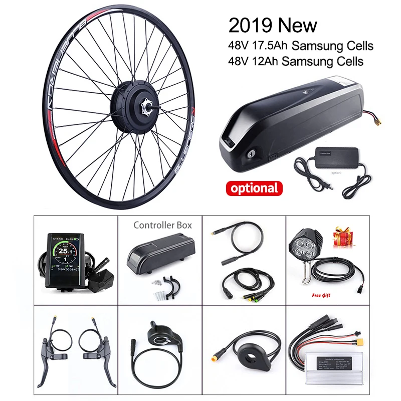 Bafang 48V 500W задний мотор эпицентра деятельности колеса 12Ah 17.Ah samsung клетки Батарея
