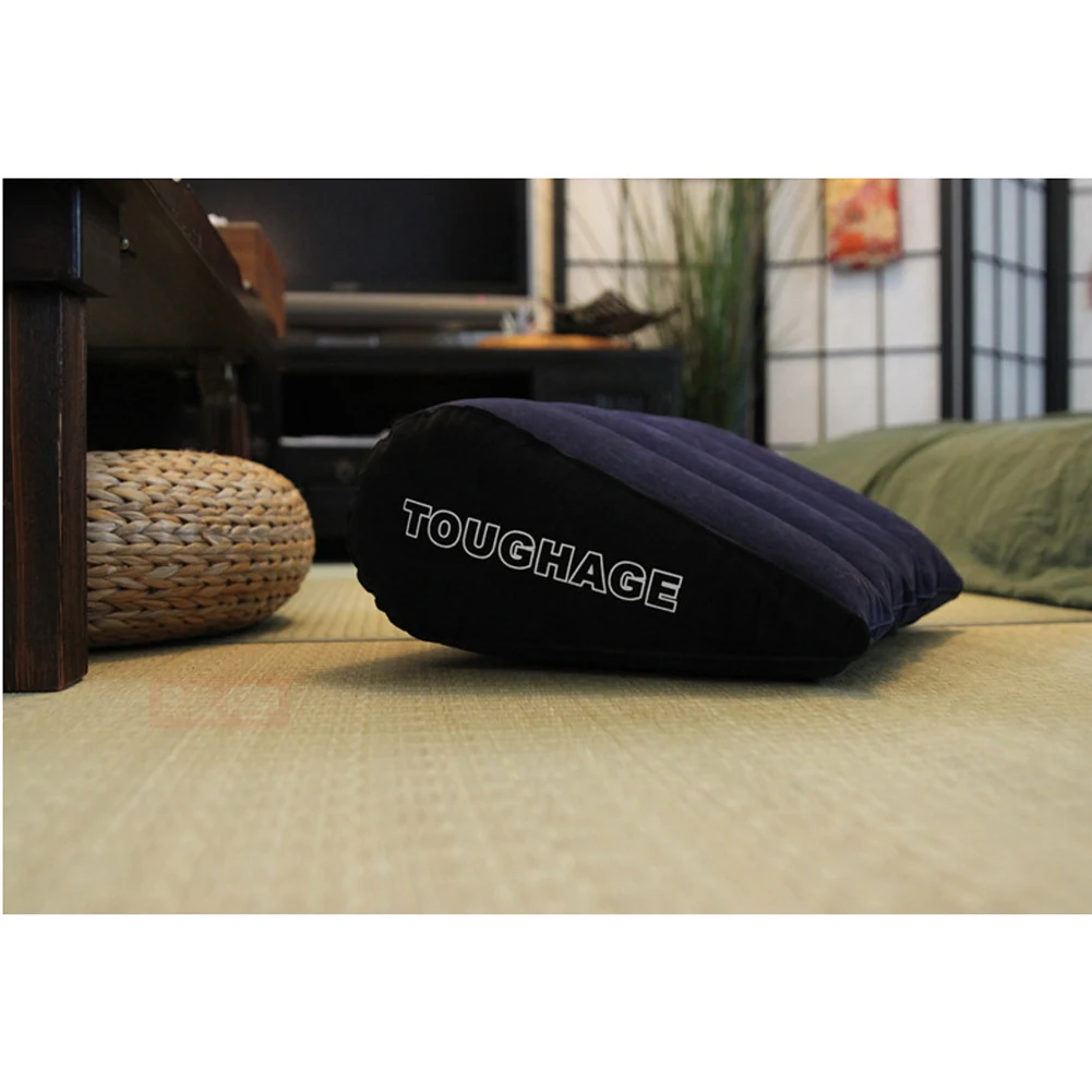 Newest Inflatable Climax Sex Magic Cushion Love Position Cushion Couple Furniture Couple Sex Triangle Charm Pillow